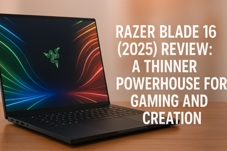 Razer Blade 16 (2025) Review A Thinner Powerhouse for Gaming and Creation